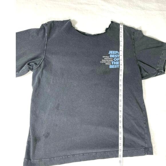Abercrombie Jeep Cherokee Graphic T-Shirt Distressed Medium - Picture 4 of 8